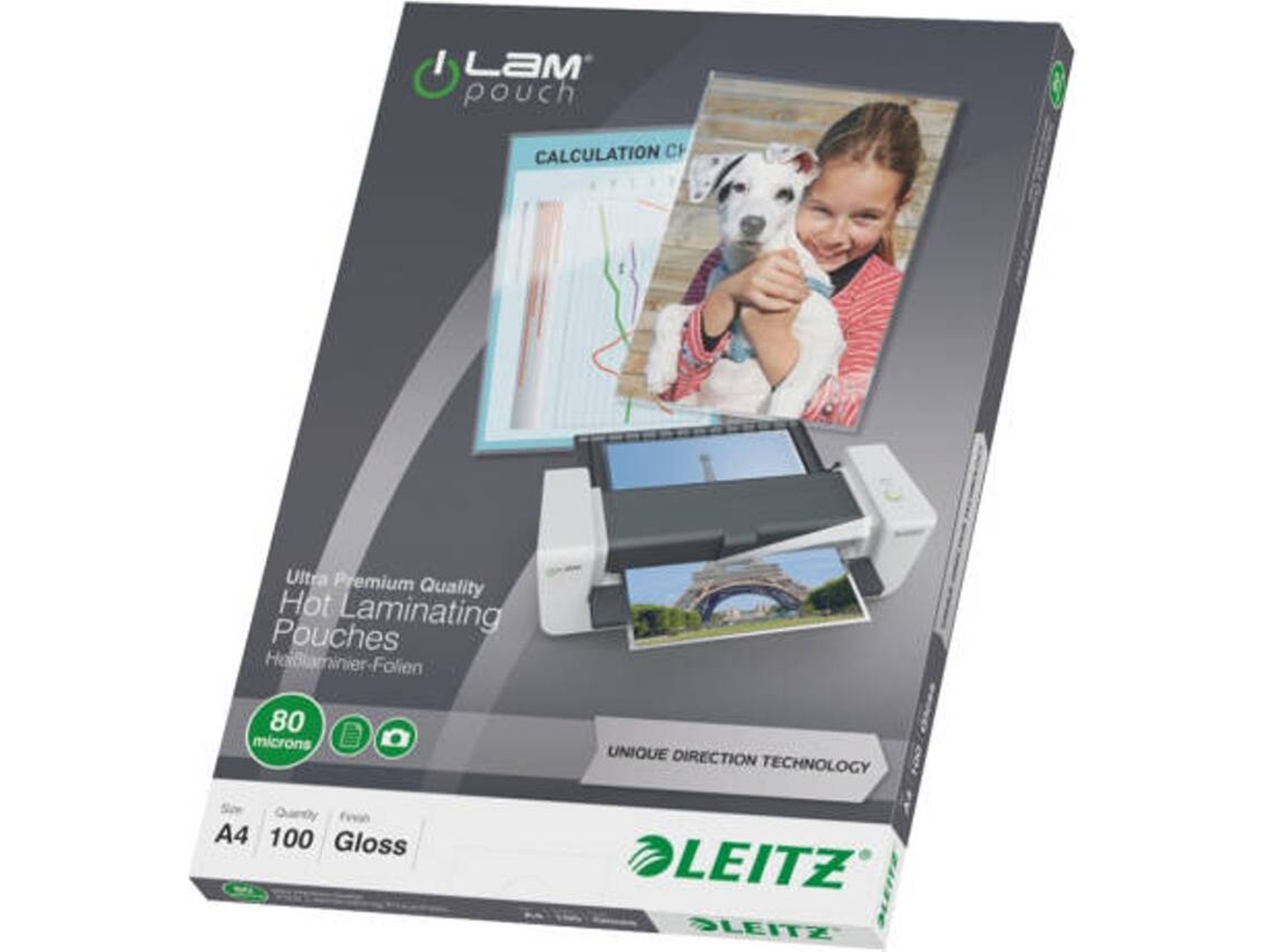Fundas de Plastificar LEITZ 74780000 (100 un - A4)