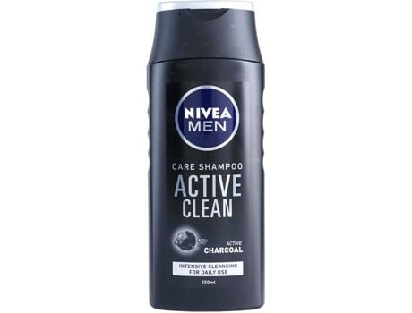 Champú NIVEA Men With Activated Charcoal (250ml)