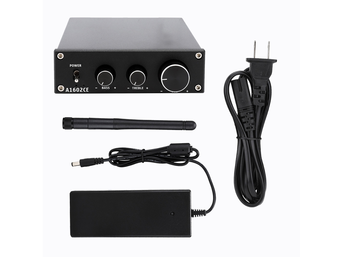 Amplificador digital de alta fidelidad (Bluetooth 4.2, transmisión Apt X)