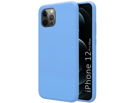 Carcasa iPhone 12 Pro Max (6.7) TUMUNDOSMARTPHONE Silicona Líquida Azul