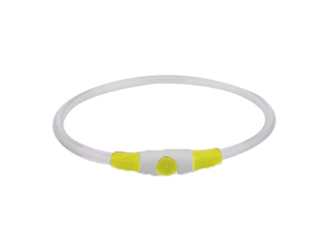 Collar De Perro Led Collar De Perro Con Luz Rgb Recargable Por Usb Con Control De Aplicación ELKUAIE
