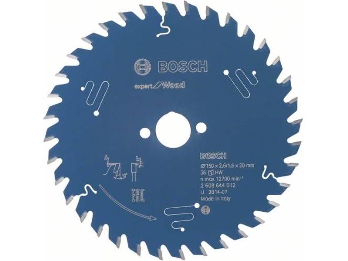Disco de Sierra Circular BOSCH Expert para Madera 150x20x2.6 mm - 36