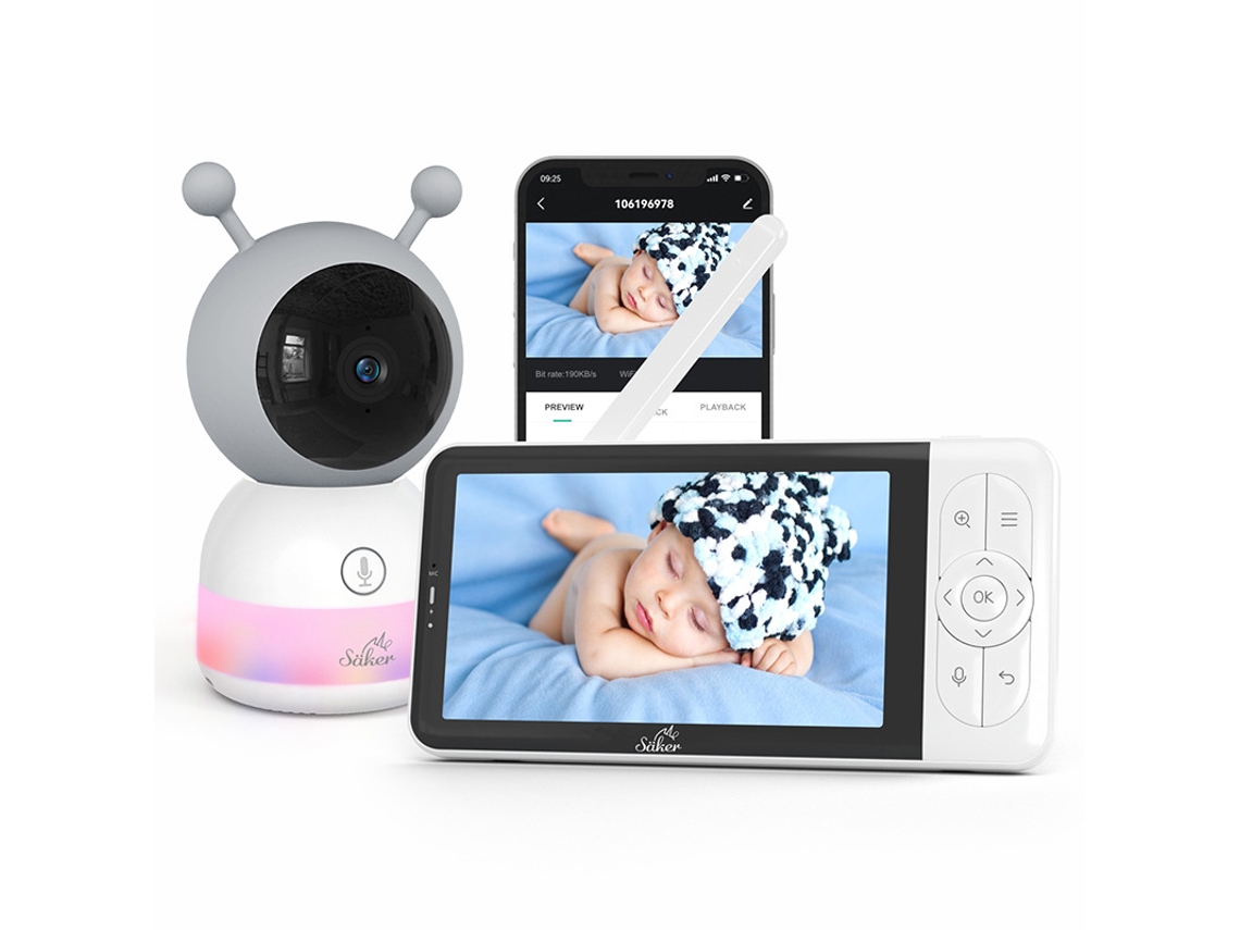 Intercomunicador Para Bebé Ohpa B6ts Branco
