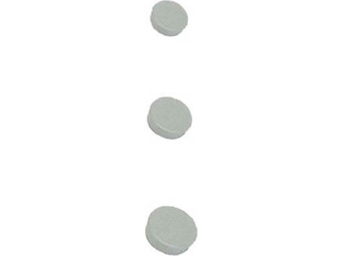 Conjunto de 10 Imanes BI-OFFICE IM130309 (Gris - 3cm)