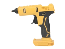 Pistola De Pegamento Caliente Inalámbrica De 100 W, Alimentada Por Batería, Calentamiento Rápido Con Luz Led.