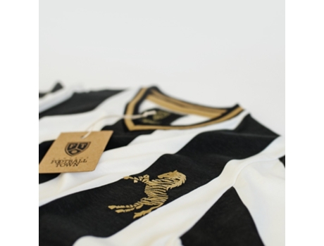 Camiseta Unisex para Fútbol FOOTBALL TOWN La Zebra Blanco (2XL)