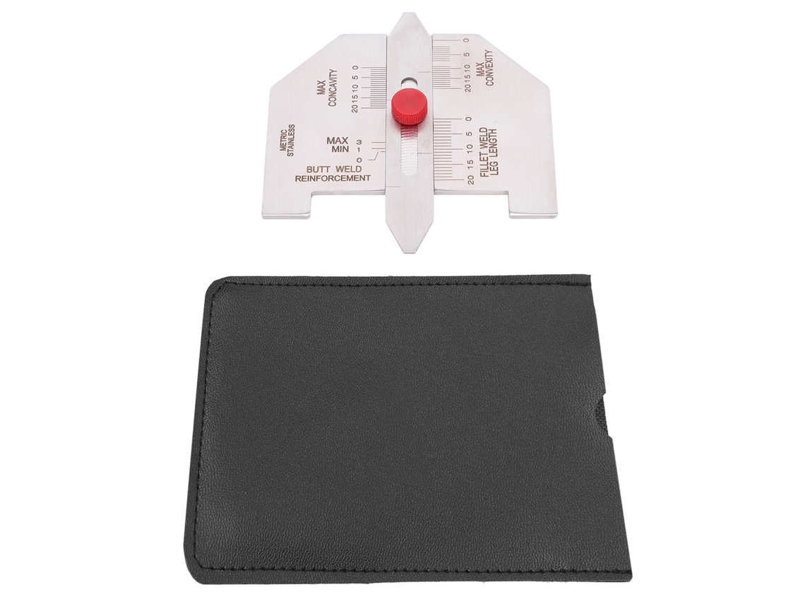Juego De Calibres Para Soldadura De Filete, Herramienta De Medición De Acero Inoxidable, Inspección Y Prueba De Soldadura.