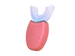 Cepillo de dientes eléctrico ultrasónico GOKOCO, herramienta de blanqueamiento dental de silicona en forma de U para adultos.
