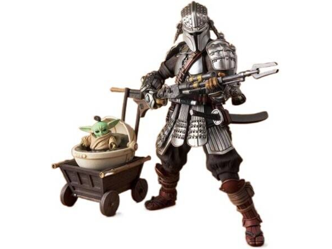 Figura Ronin Mandalorian Beskar Armor &amp; Grogu The Mandalorian Star Wars