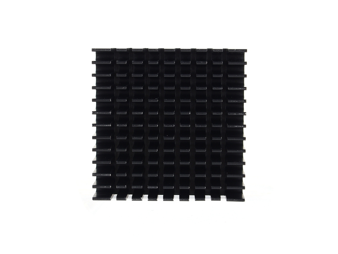 Dissipador de Calor de Alumínio 40x40x11mm para Refrigeração de Chips | S/MARCA