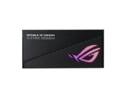 Rog Strix 1000W Gold Aura Edition Fuente de alimentación para PC negra Gestión de cables Pcie 5X 1000 vatios ASUS