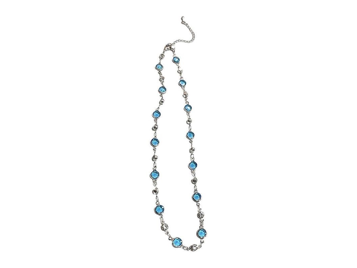 2026-collar De Mariposa Con Cristal Falso De Capa Simple/doble Adjustable Para Mujer Con Longitud Extendida