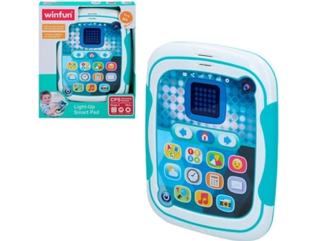 Juego Didácticos WINFUN Tablet interactiva luces y sonidos (18x2,5x24 cm - 18 meses)