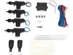 Kit De Cerradura Para Puerta De Coche Con Llave Y Sistema De Entrada Con Control Remoto (paquete De 4)