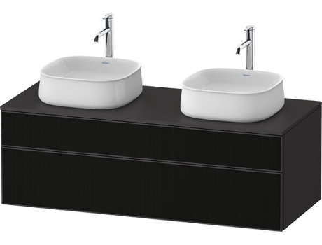 DURAVIT Zencha mueble bajo lavabo 1300x550mm 1 extraíble 1 cajón 2 huecos ZE4823B