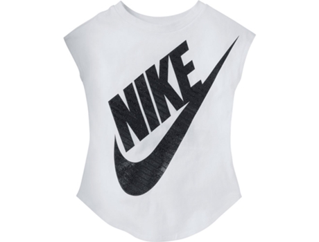 Camiseta de Niños NIKE KIDS Jumbo Futura Blanco (5/6 Años)
