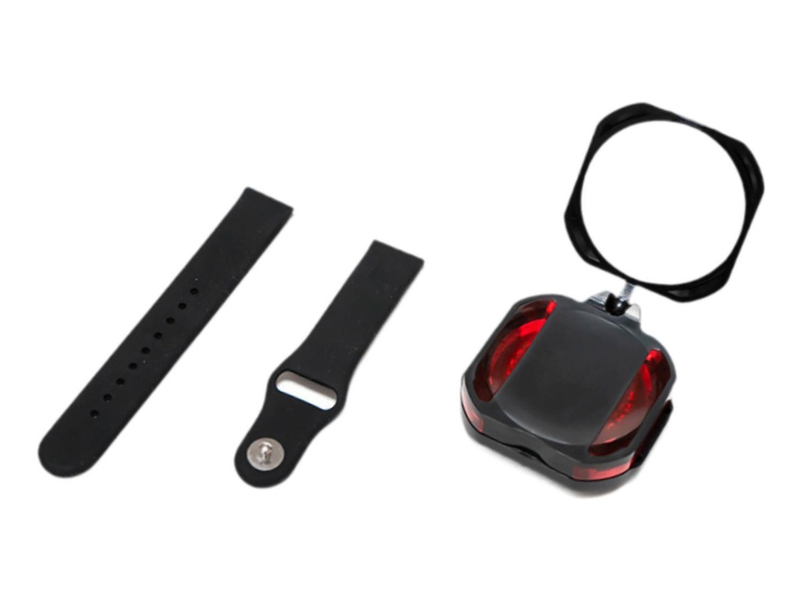 Pulsera con espejo retrovisor para bicicleta y espejo de muñeca slowmoose