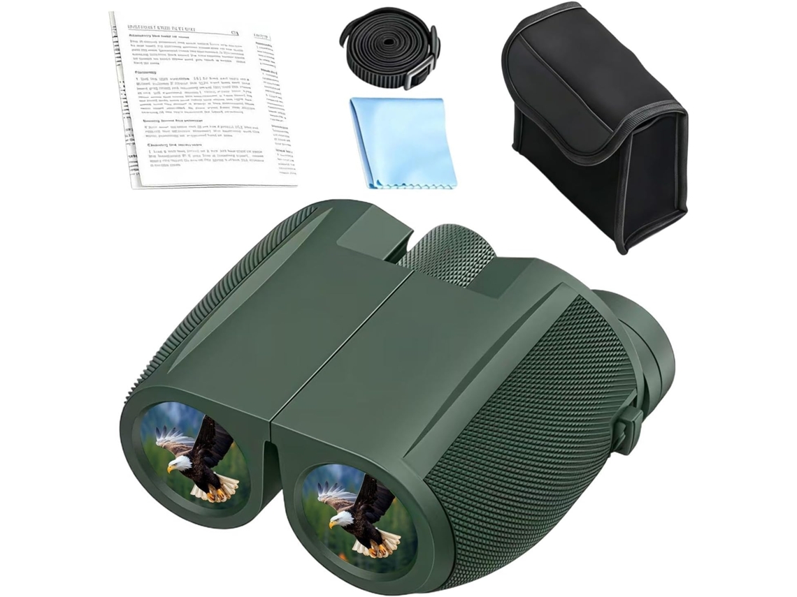 Prismáticos Para Observación De Aves | Prismáticos Compactos Y Potentes 10x25