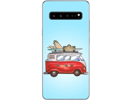 Carcasa Samsung Galaxy S10 5G TUMUNDOSMARTPHONE Furgoneta Multicolor