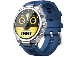 Reloj inteligente con llamadas Bluetooth, múltiples esferas de reloj, modos multideportivos y estilos de interfaz de usuario azules Bestvite