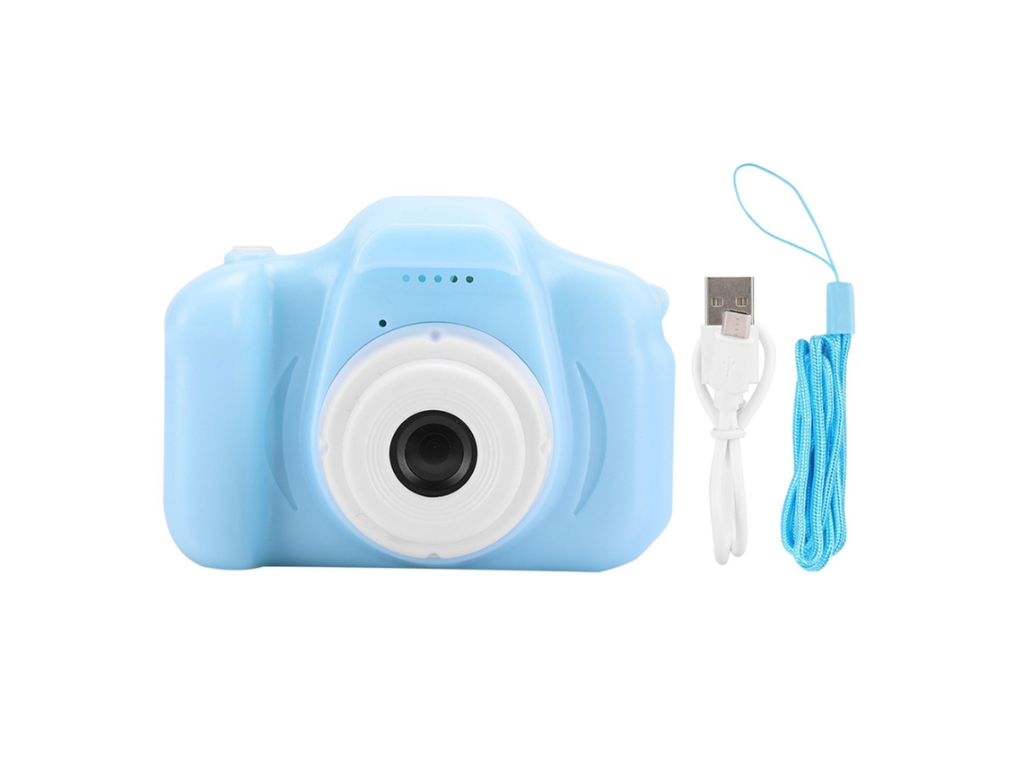 Minicámara Digital Portátil Para Niños Con Pantalla Tft De 2 Pulgadas - Azul