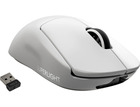Ratón Gaming sem fio LOGITECH Pro X Superlight (25400 dpi - Inalámbrico - Blanco)