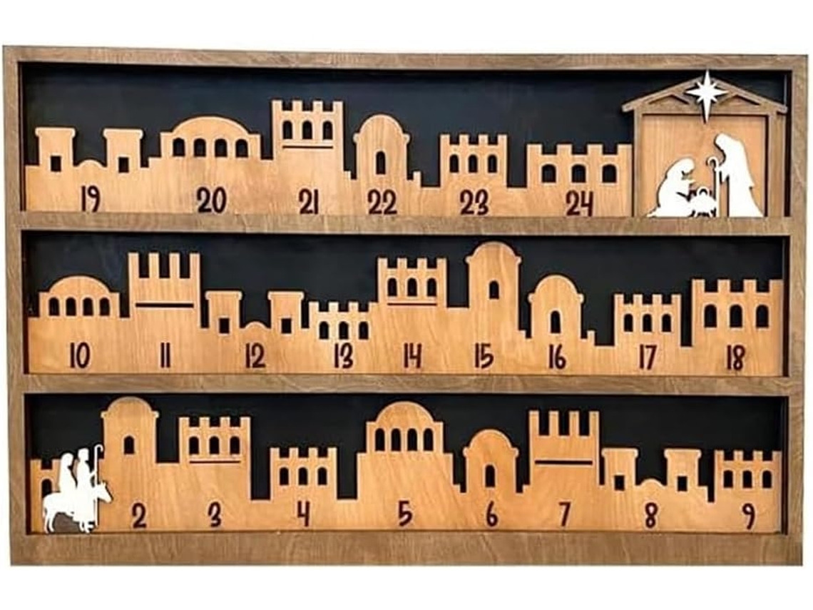 Calendario De La Natividad, Calendario De Navidad, Calendario De Cuenta Regresiva Religioso