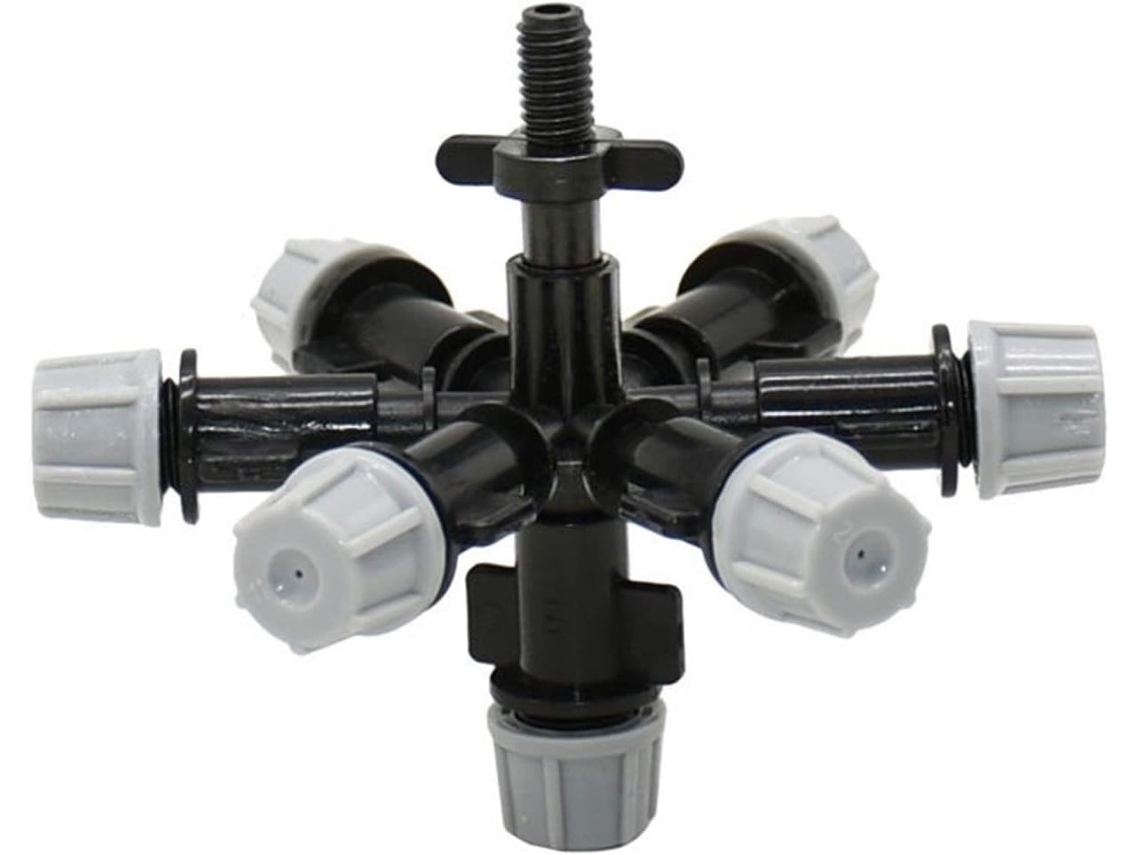 Conector De Reparación Manguera Antigoteo Colgante Boquilla Atomizadora Multiboquilla Aspersor
