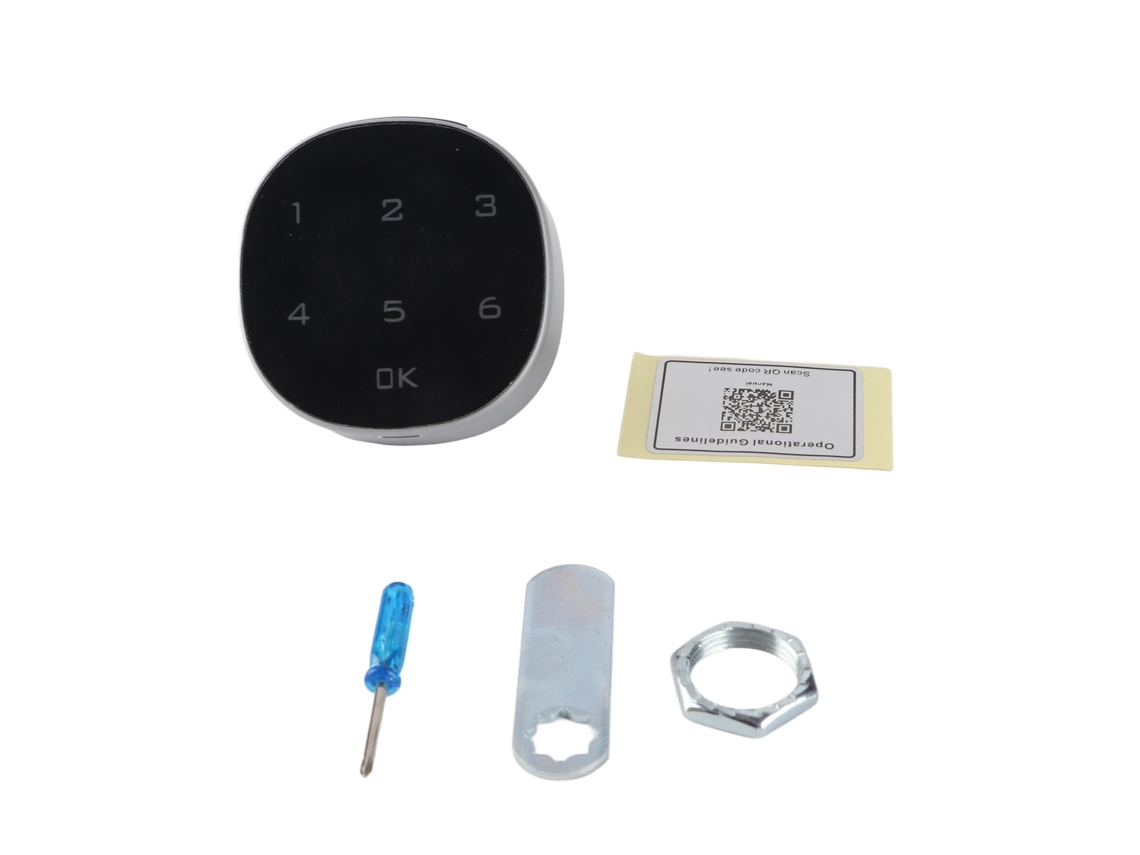 Cerradura Digital Con Código Para Armario De Aleación De Zinc: Segura Y De Fácil Instalación.