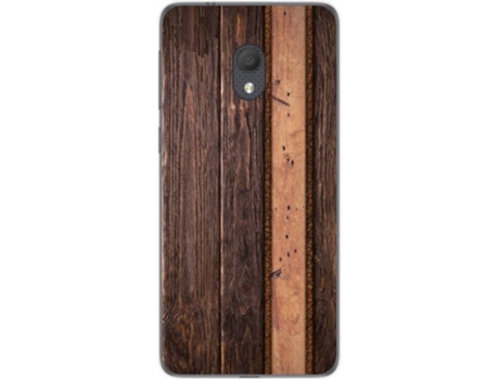 Carcasa Alcatel 1C (2019) TUMUNDOSMARTPHONE Madera 05 Multicolor