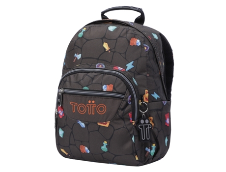 Mochila Escolar Estampado Videojuego Tempera