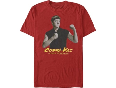 Camiseta ROCKINSTONE de niño Johnny Cobra Kai Karate (XXL)