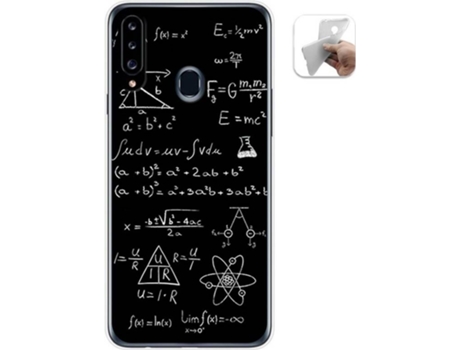 Carcasa Samsung Galaxy A20s TUMUNDOSMARTPHONE Formulas Multicolor