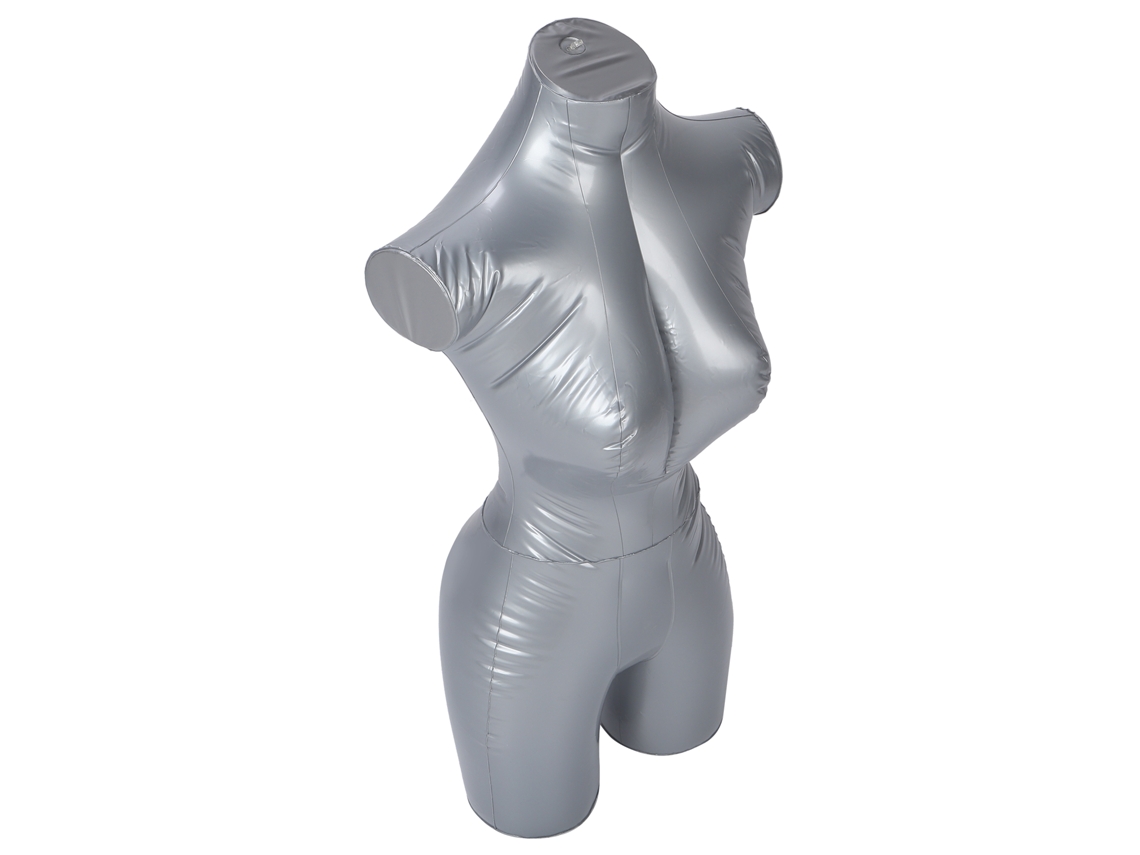 Torso Superior De Maniquí Femenino Inflable Para Exhibir Ropa Y Accesorios.