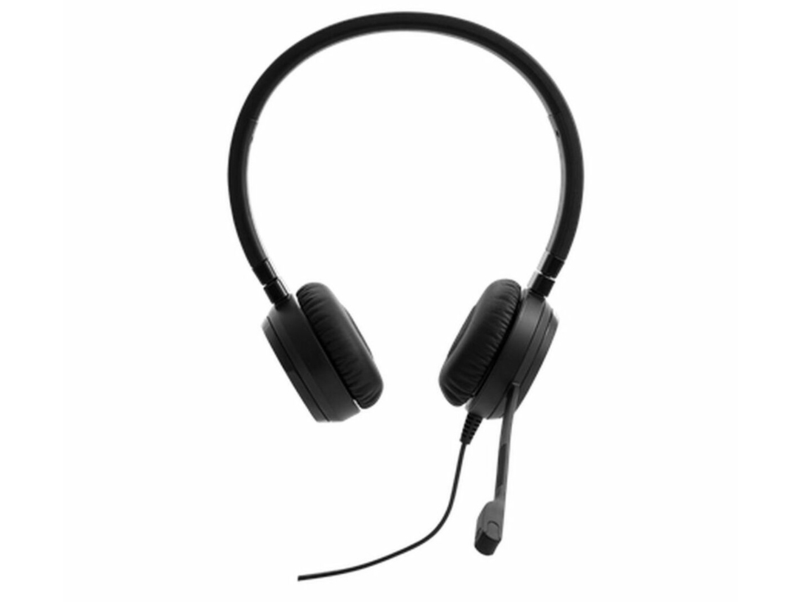 Lenovo Pro Wired Stereo Voip Auriculares Diadema Conector 3.5mm Negro