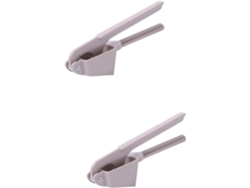 Descascador: As Alças Ergonômicas E Antiderrapantes Absorvem A Pressão Ao Descascar. Moedor De Alho: Isso