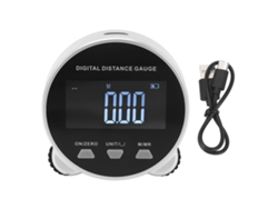 Medidor De Distancia Electrónico Digital Recargable Con Pantalla Lcd - Herramienta De Medición Rodante