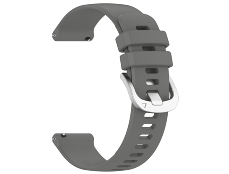 Pulseira de silicone para Xiaomi Watch 2 Pro, Honor Watch 4 Pro Gris