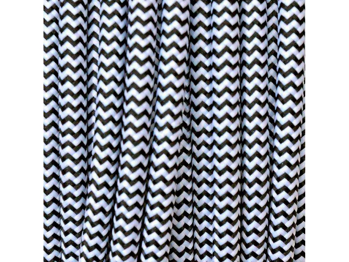Cable Textil Redondo 2X075mm 1M - LEDBOX