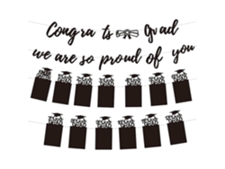Banner De Fotos| Decoração Para Festa De Formatura| Adereços Parabéns Do Ensino Médio, Decorações Festas Da