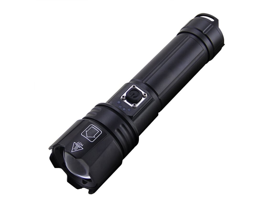 Linterna Led Súper Brillante Con Zoom, Resistente Al Agua, Recargable Y