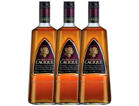 Rum CACIQUE Cacique (0.7 L - 3 unidades)