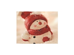 Kit De Pintura De Diamantes Diy - Manual De Diamantes De Imitación Estéreo De Muñeco De Nieve Para Niños N.° 2