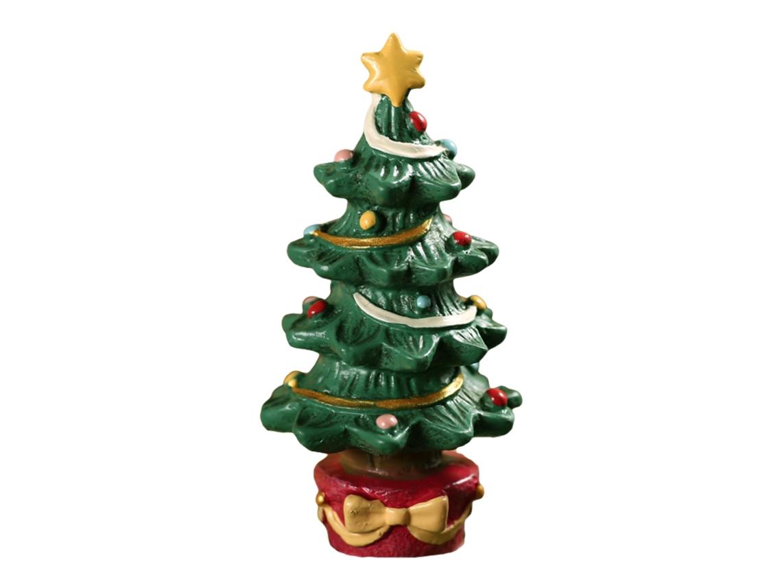 Adorno navideño de resina para acuario