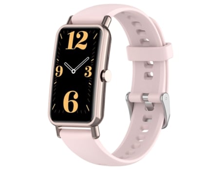 Correa de reloj inteligente para Huawei Watch Fit Mini correa de silicona de 16 mm (rosa claro)