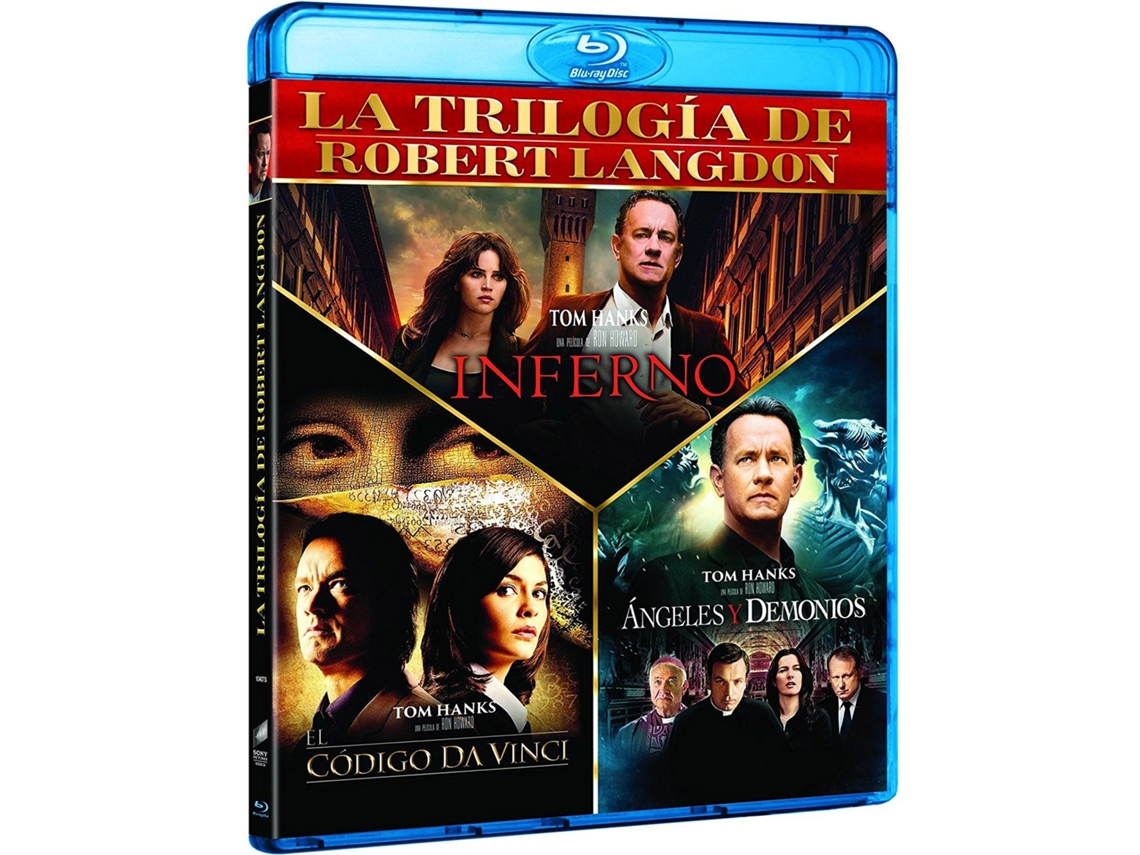 Blu Ray The Da Vinci Code Pack - El Código Da Vinci: La Trilogía de Robert Langdon Pack