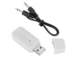 Receptor Áudio Bluetooth LAXISCREED Branco