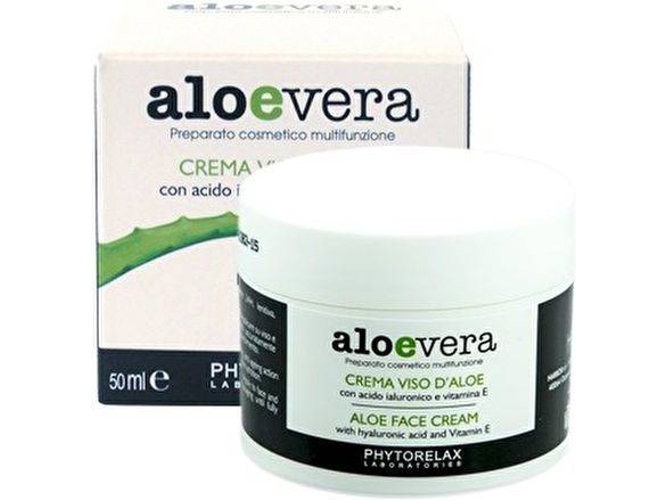 Crema Facial PHYTORELAX LABORATORIES Aloe Face Cream (50 ml)