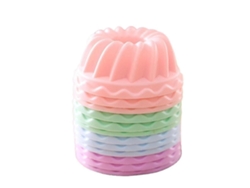 Moldes Para Tartas, Muffins De Silicona, 12 Unidades Chaberlu