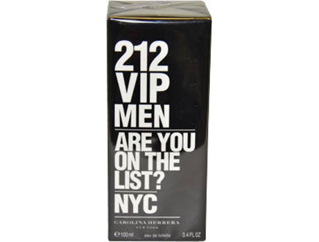 Perfume CAROLINA HERRERA 212 VIP 100ml (Eau de toilette)